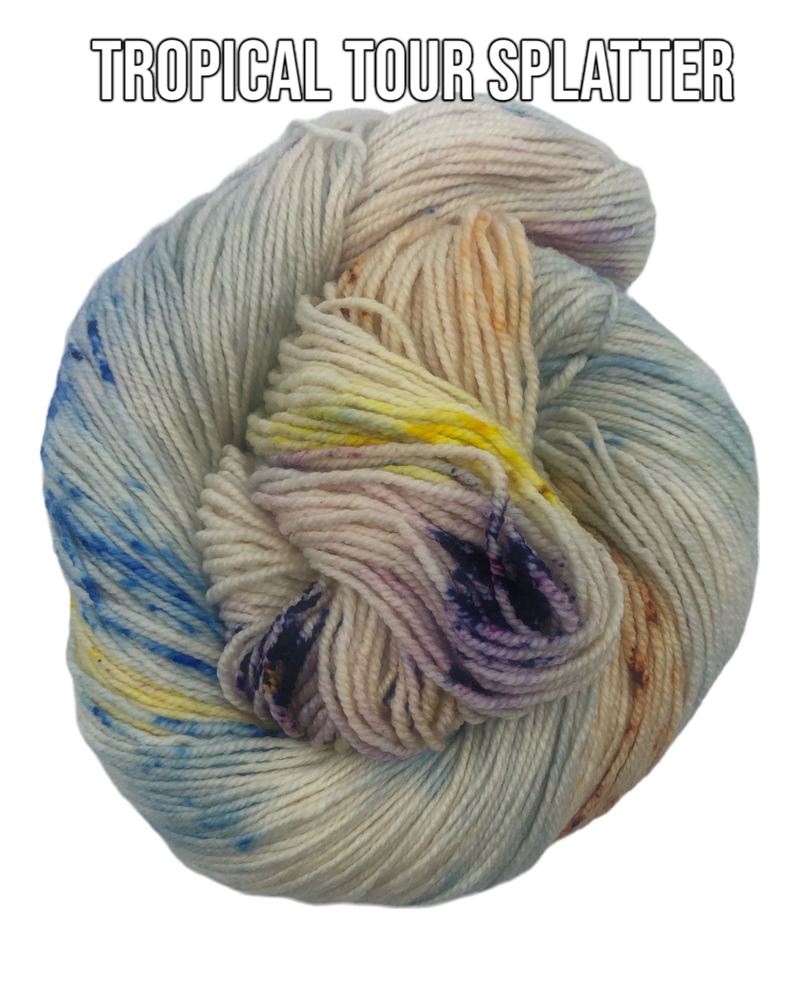 Superfine DK - Tropical Tour Splatter