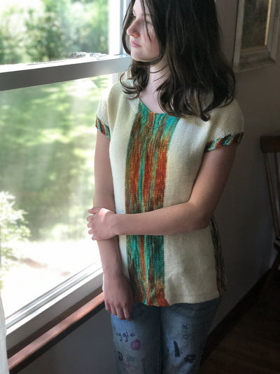 Zen Zip Tee Kit (yarn & pattern)